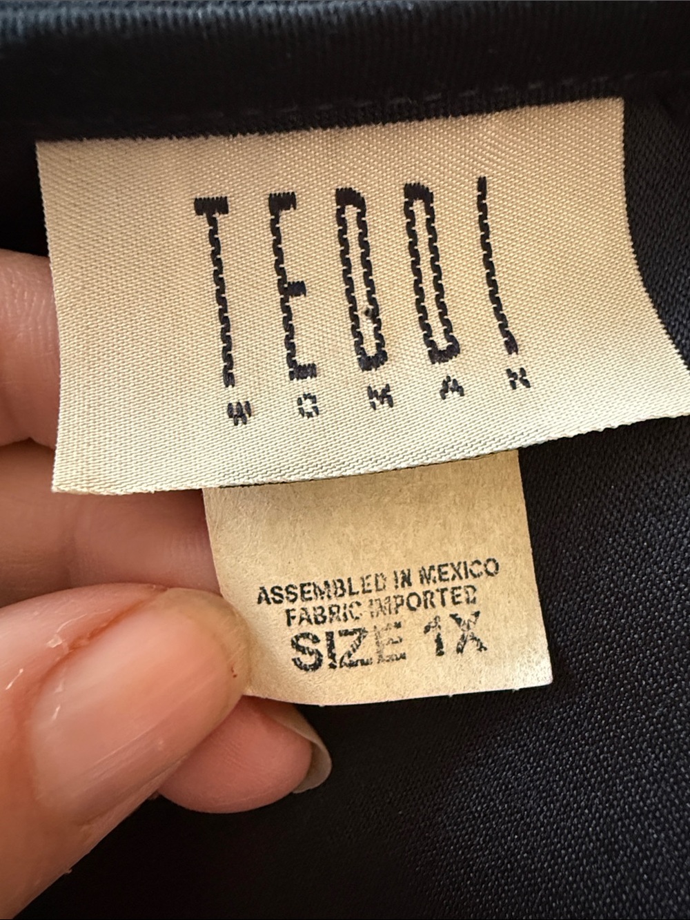 Vintage Teddi Brand Set with Rust and Burnt Orange, size 1X - Picture 11 of 13